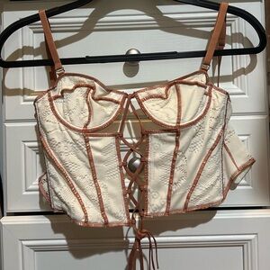 urban outfitters corset top
